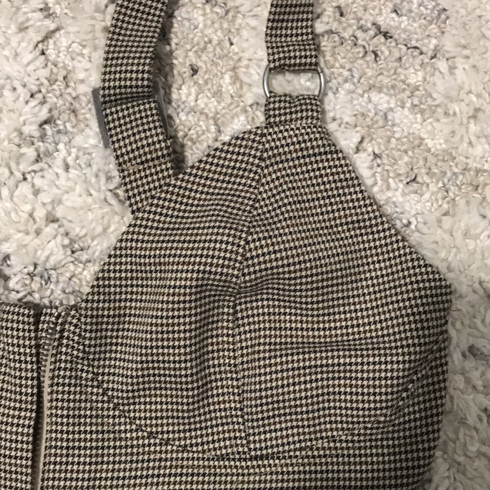 Gingham Crop Top - image 3